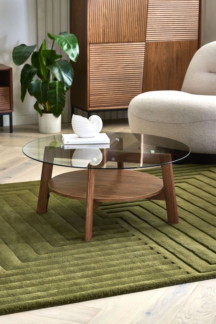 Teak wood center table at Furniture Shop Perinthalmanna